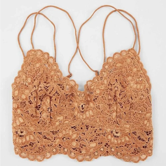 FP ONE by FREE PEOPLE‎ Celine Bralette in Bronze - Picture 4 of 10